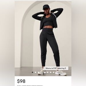 Athleta - Venice High Rise Jogger - Medium Tall . Black